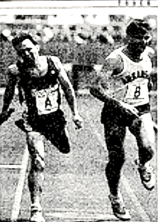 Eric Henry pips Georgetown in the 1991 DMR