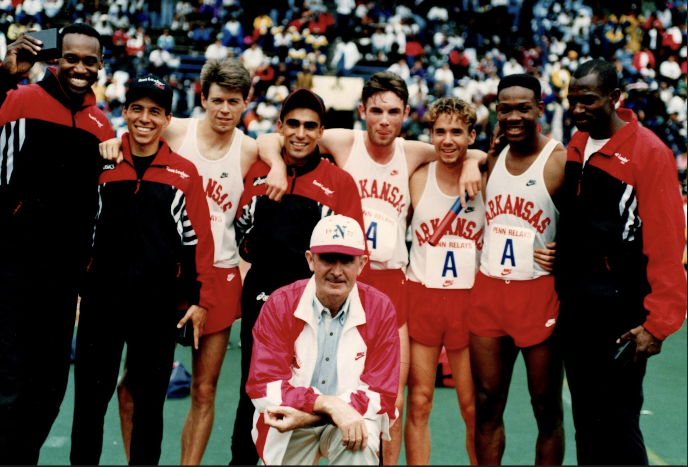 1992 DMR with Butch Reynolds, Dr. Reub, Joe and Stanley